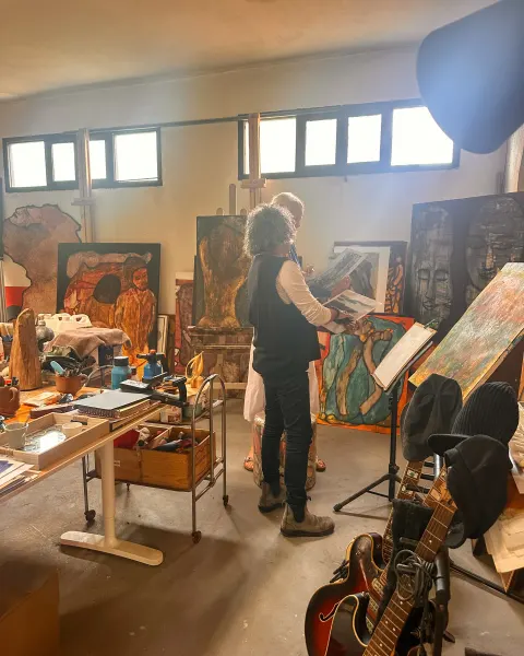 Intuitive painting workshop
