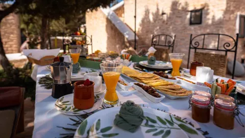 The Moroccan breakfast